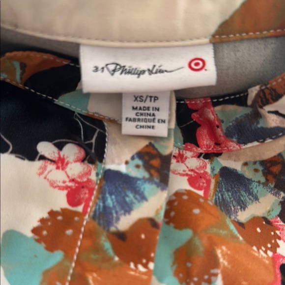 3.1 Phillip Lim Black and Cream Floral Dress - Picture 2 of 11